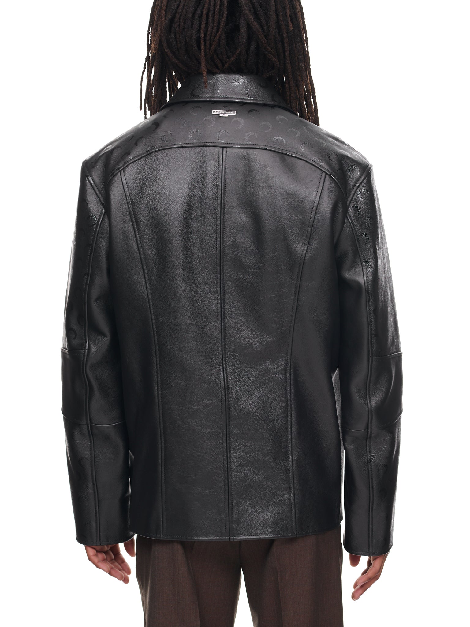 Moon Leather Jacket (J086M-LEALE021-BLACK)