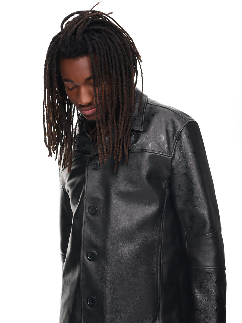 Moon Leather Jacket (J086M-LEALE021-BLACK)