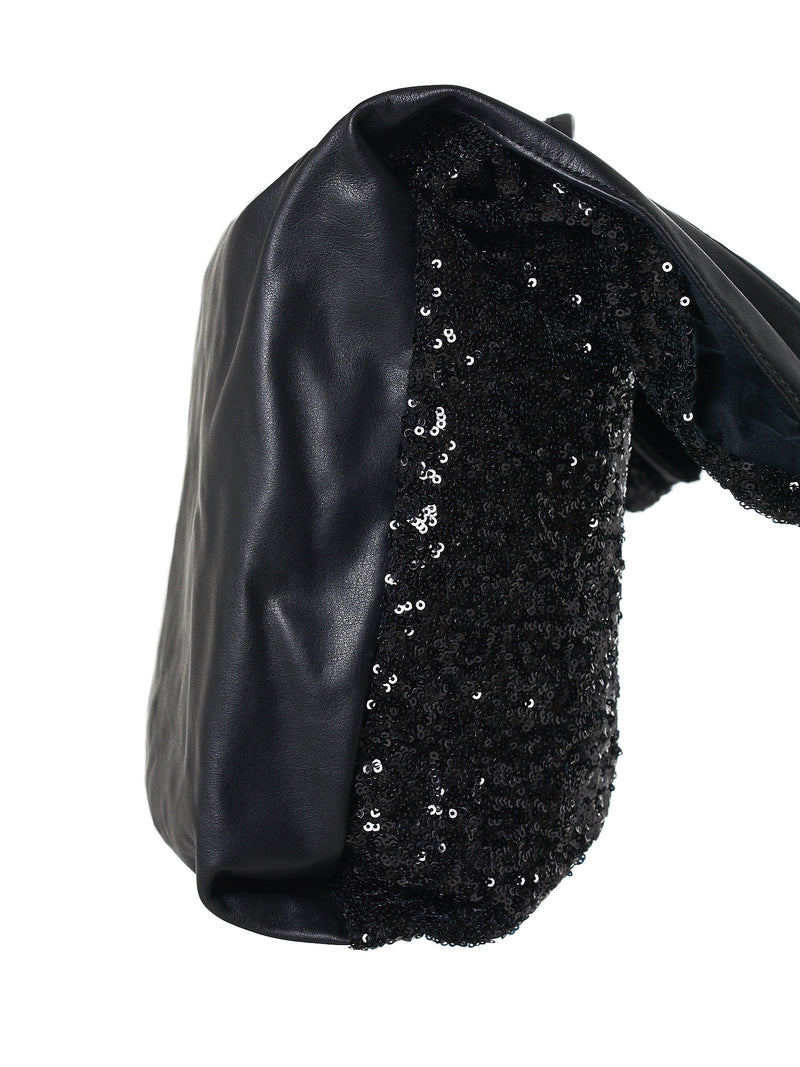 Sequined Tote Bag (JB-K201-051-1-BLACK)