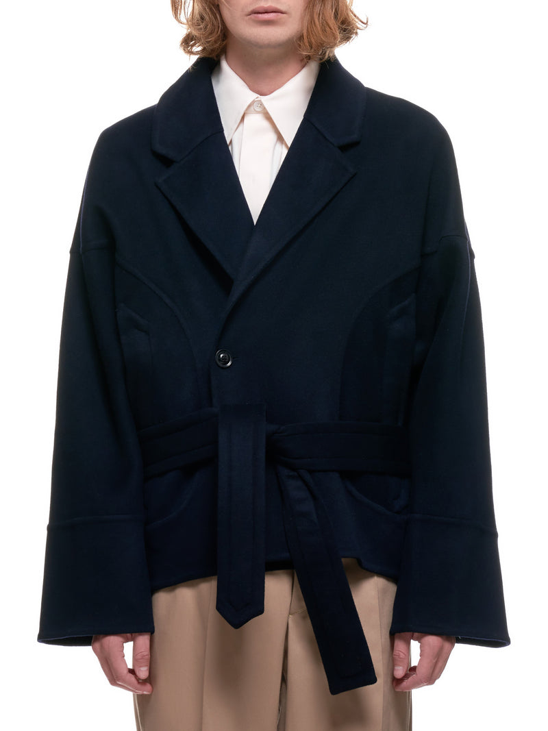 Cashmere Coat (JK020-NAVY)