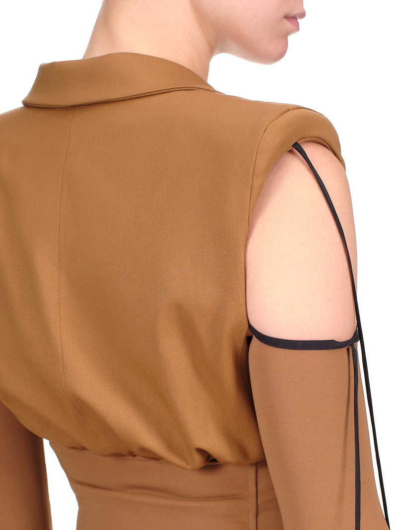 Nensi Dojaka Fitted Blazer | H.Lorenzo - detail