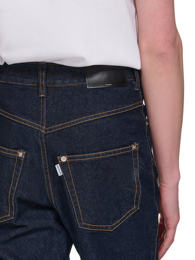 Seam Denim Pants (JTK-T01-INDIGO-BLUE)