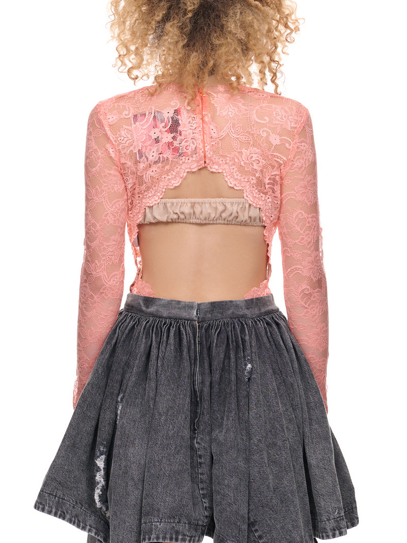 Lace Bodysuit (JUMP03-ORANGE)