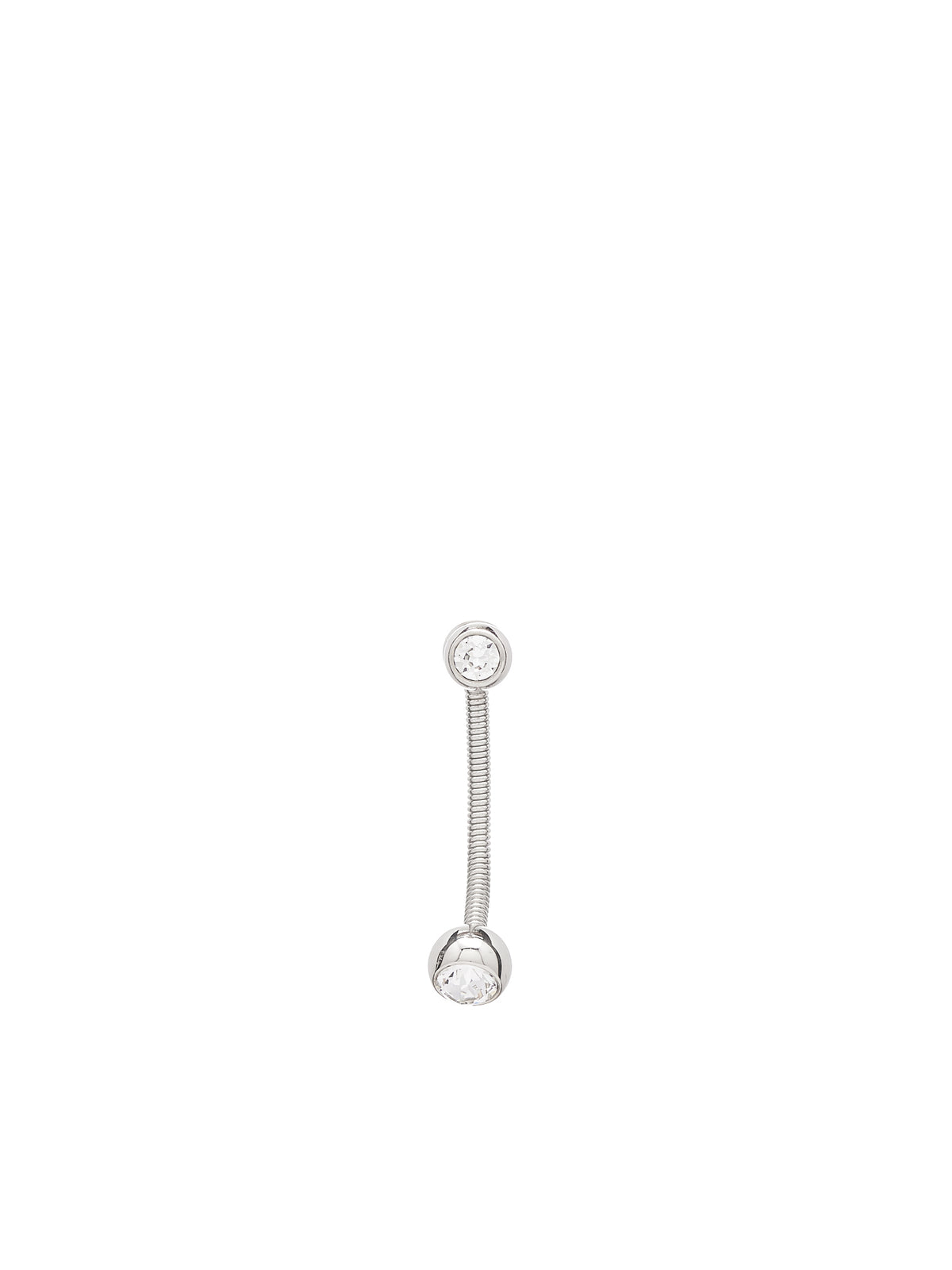 Flex Earring (JW11-SILVER-WHITE)