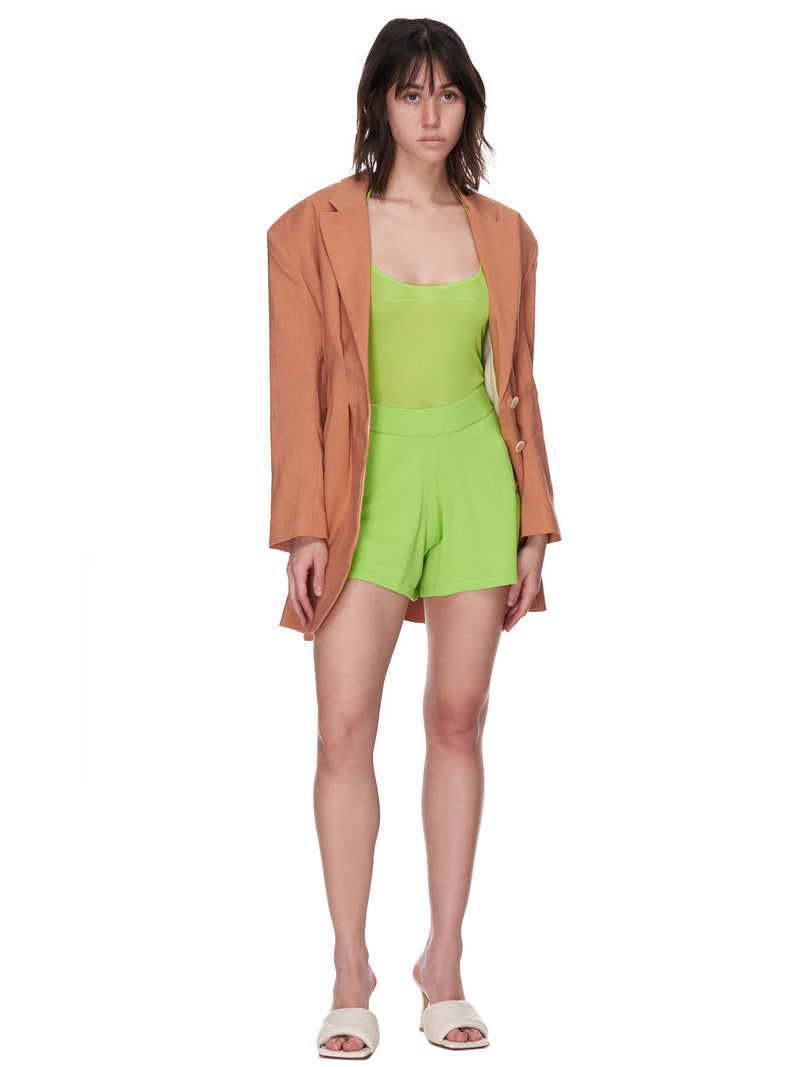 Maryam Nassir Zadeh Meditation Shorts | H. Lorenzo - styled