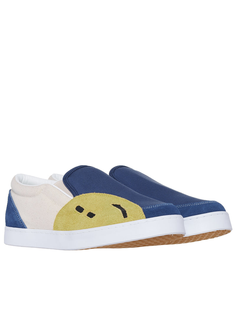 Rain Smiley Slip-On (K2103XG522-ECRU-BLUE)