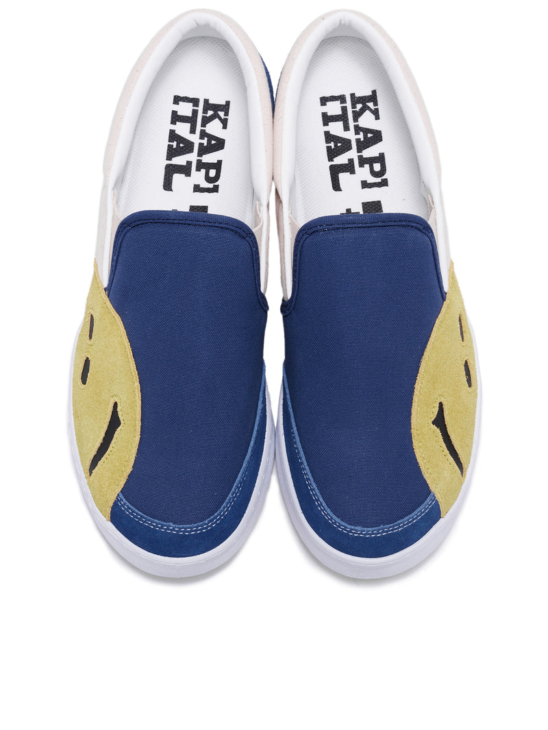 Rain Smiley Slip-On (K2103XG522-ECRU-BLUE)