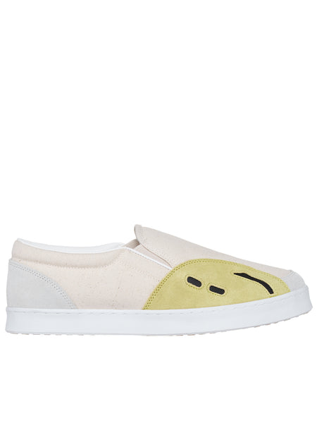 ♡k♡ Rain Smiley Slip-On (K2103XG522-ECRU)
