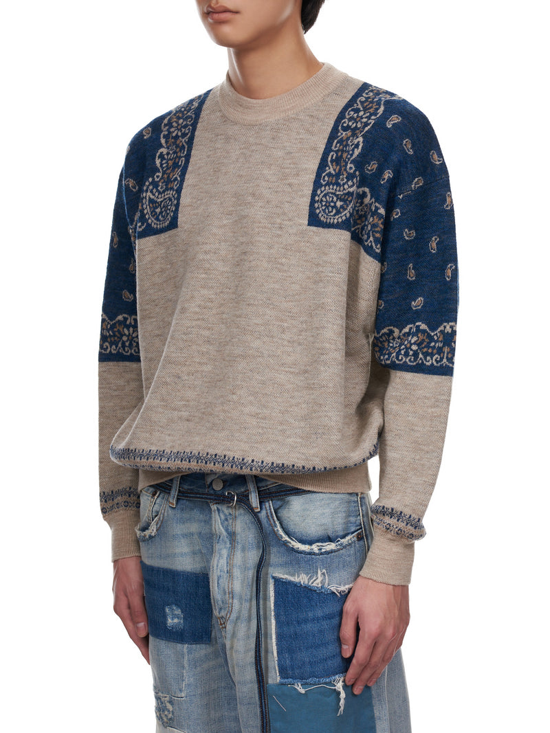 Kapital Bandana Sweater | H. Lorenzo - side