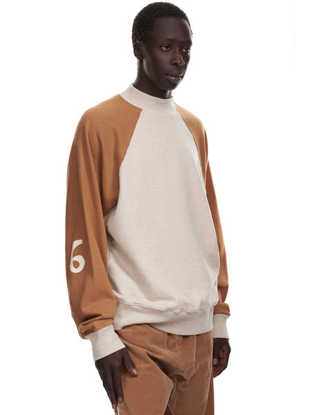 Kapital Raglan Sleeve High Neck Sweatshirt | H. Lorenzo