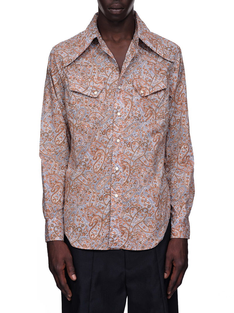Kapital Paisley Western Shirt | H.Lorenzo - front
