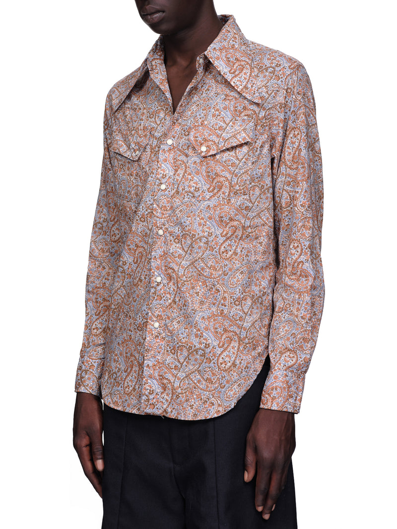 Kapital Paisley Western Shirt | H.Lorenzo - side
