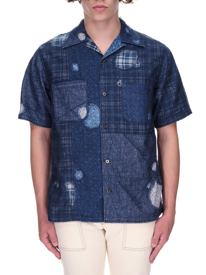 Kapital Patchwork Button | H. Lorenzo - front