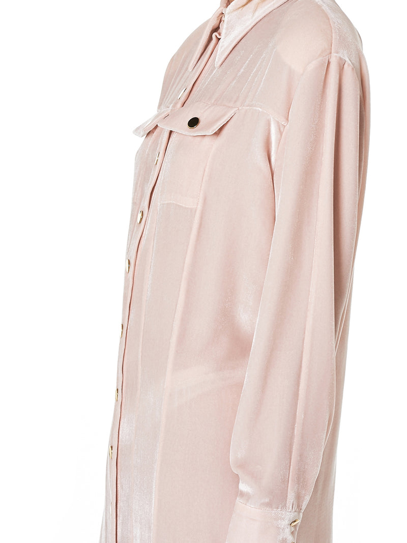 Kreist Velvet Dress - Hlorenzo Detail 3