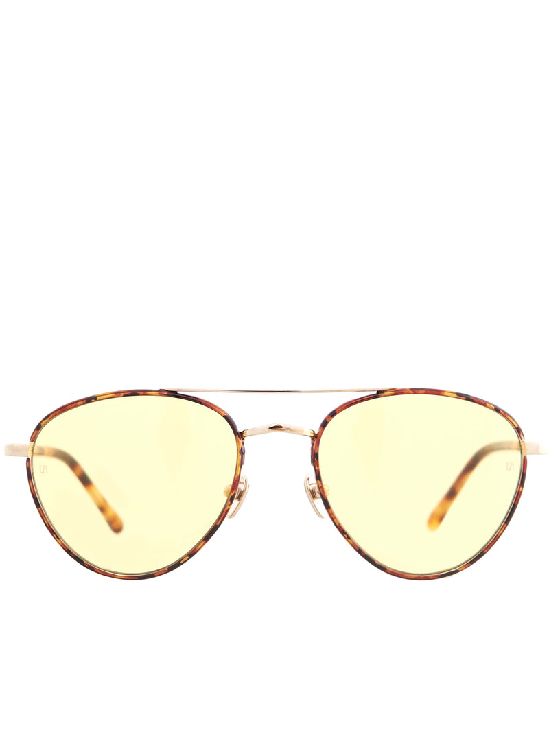 Aviator Sunglasses (LFL954C7SUN-GOLD-YELLOW)