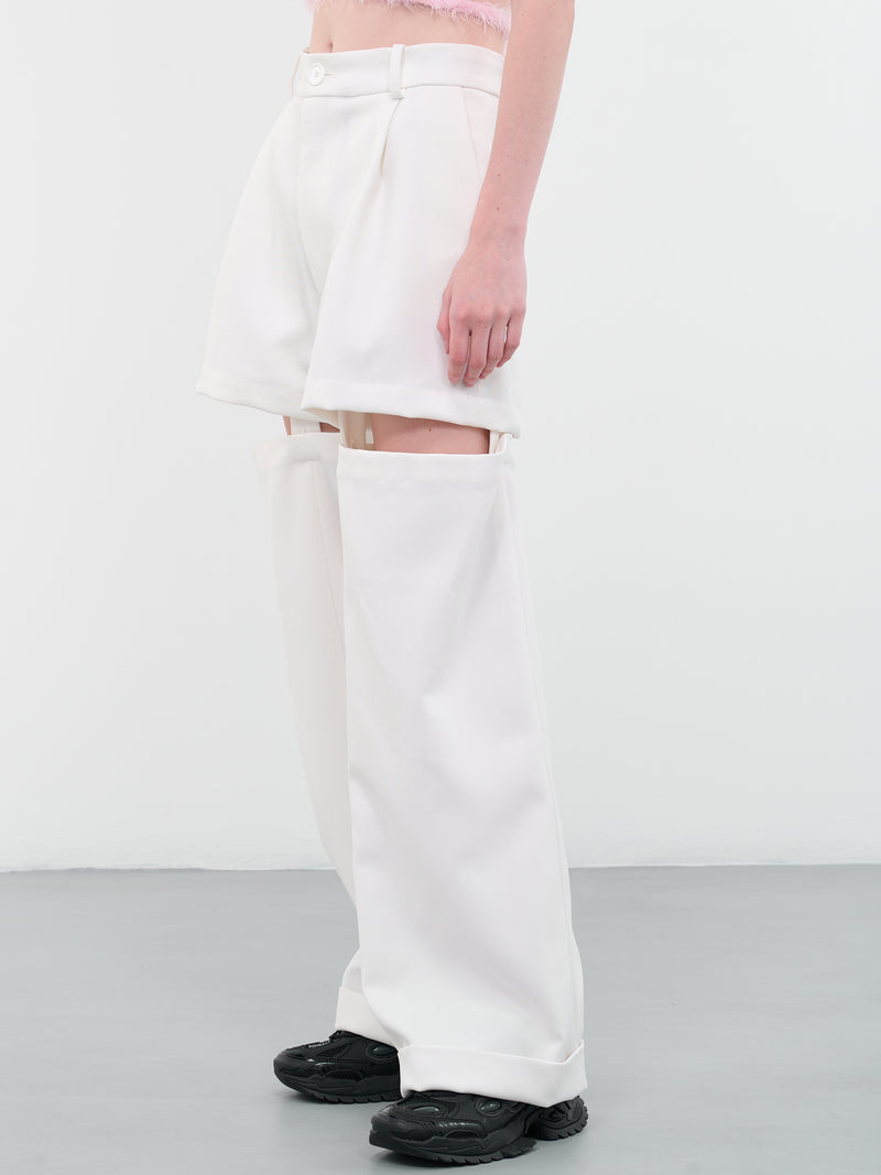 Suspender Trousers (MB-25-RECYCLED-POLY-WHITE)