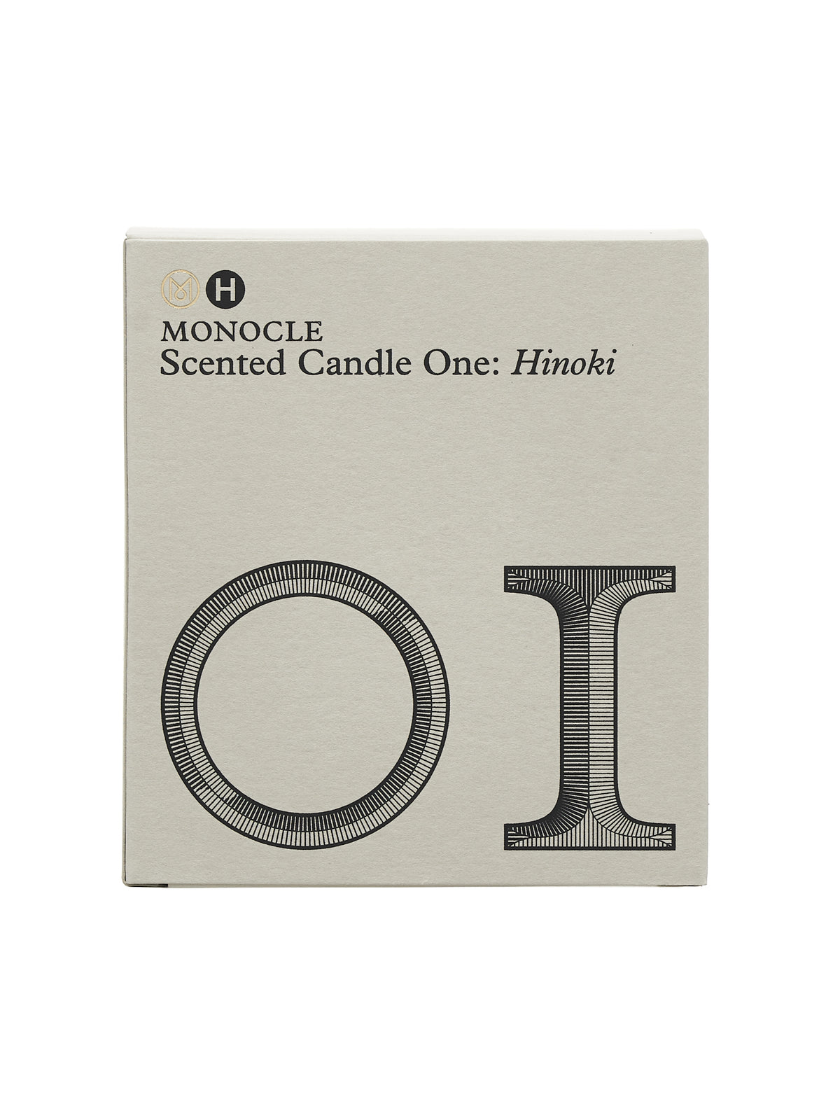 Monocle Candle #1 Hinoki (MON-01-E3-HINOKI-165G CANDLE)