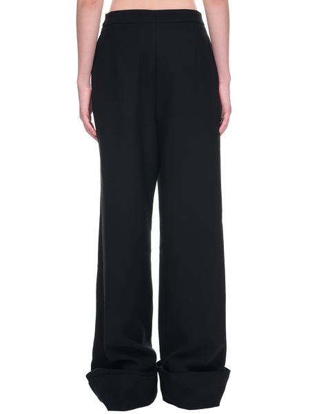 パンツ MASU Wide Trousers size 46 Black MASU(エムエーエスユー)のWIDE TROUSERSの通販｜PALETTE art