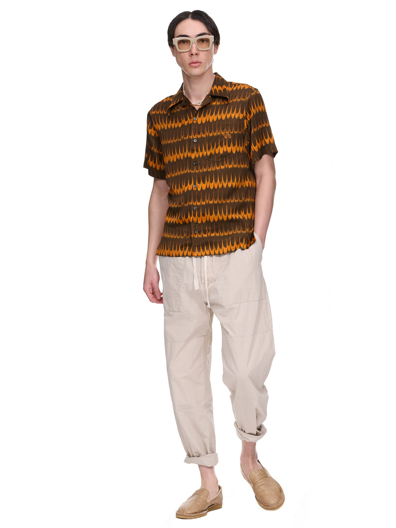 Rhythm Shirt (MS23SH01-VI03-8930-BROWN-ORANG)