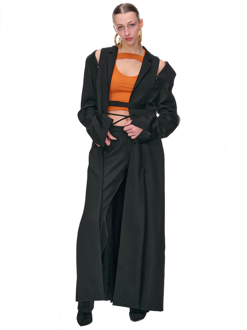 Army Rib Top (T021-SHEER-ORANGE)