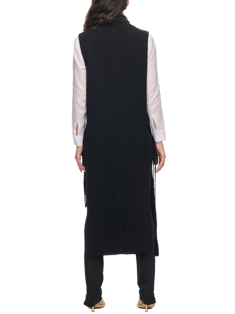Peter Do Knit Tunic Cape | H.Lorenzo - back