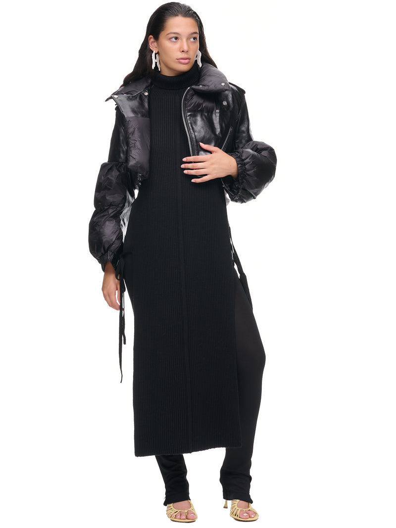 Peter Do Knit Tunic Cape | H.Lorenzo- styled