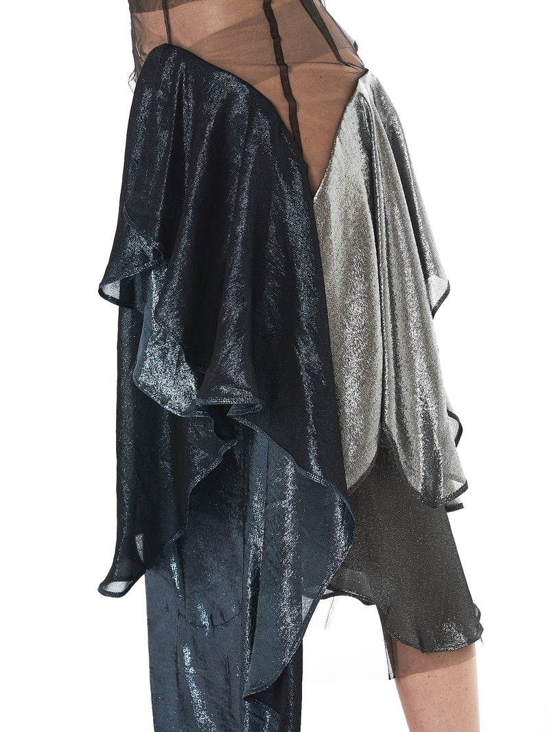 Paula Knorr Drape Skirt - Hlorenzo Detail 2