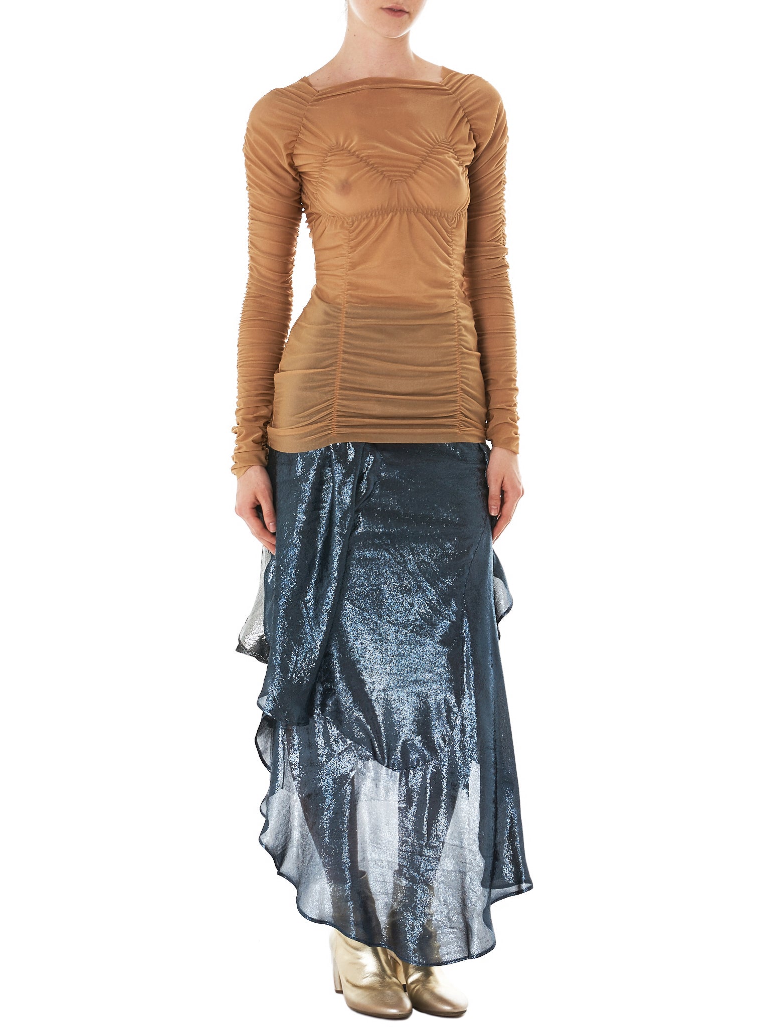 Paula Knorr Drape Skirt - Hlorenzo Style