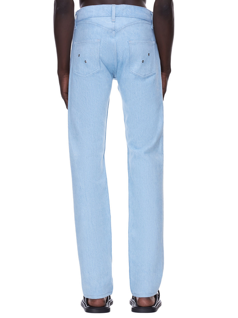 Ludovic de Saint Serin Lace Up Jeans | H. Lorenzo - back