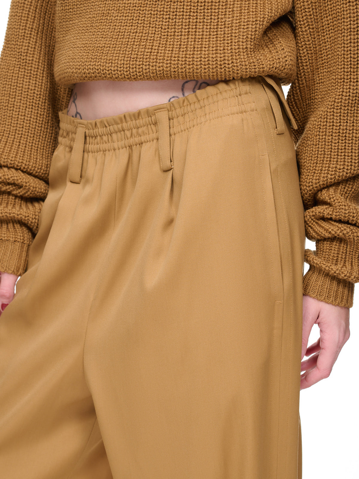 Balloon Trousers (Q315WW-BROWN-SUGAR)