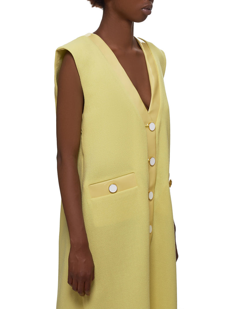 Rowen Rose Dress - Hlorenzo Detail 1