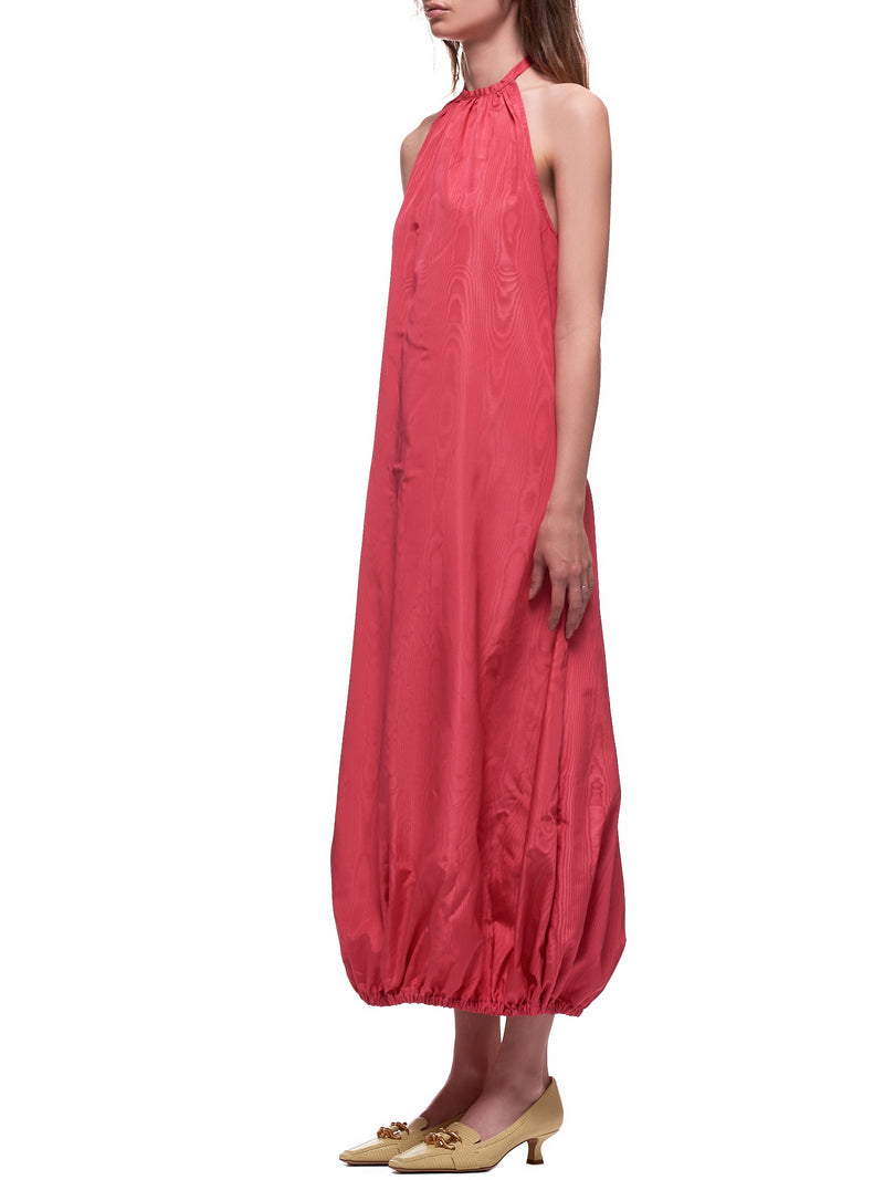 Moire Dress (RR086-DARK-PINK)