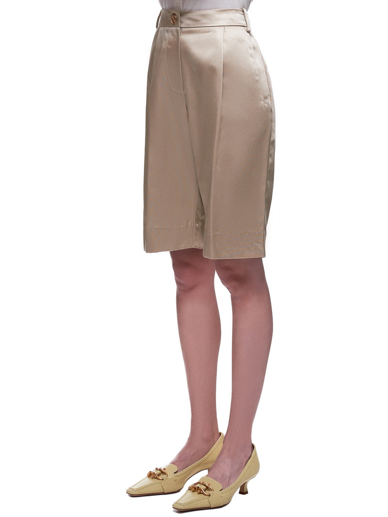 Satin Short-Pants (RR113-KHAKI)