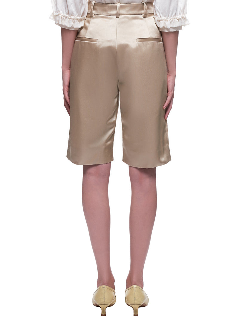 Satin Short-Pants (RR113-KHAKI)