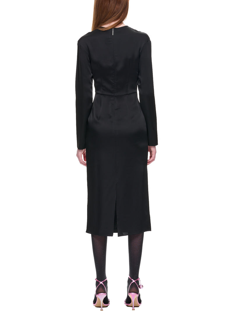 Suspense Cut-Out Chain Dress (RS23-DR3984-BLACK)