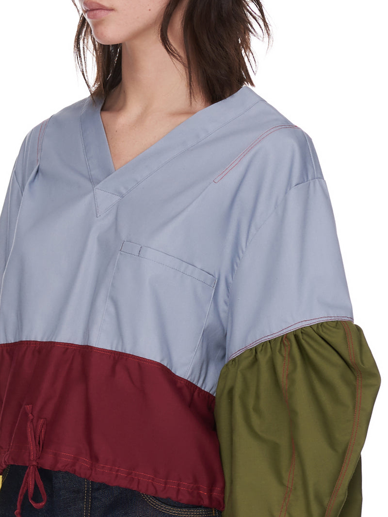 Maryam Nassir Zadeh Landscape Blouse | H. Lorenzo - detail 1