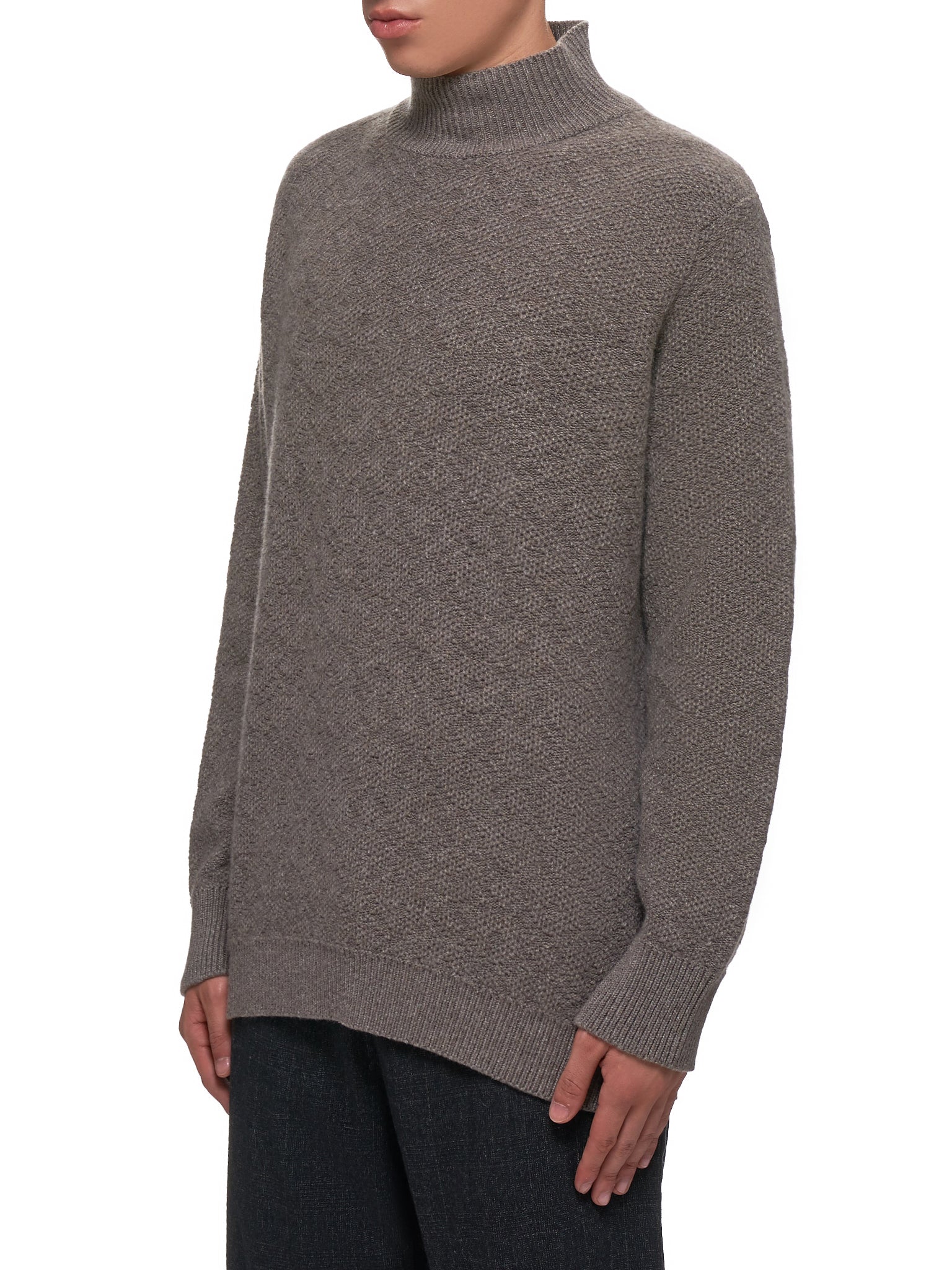 Knitted Sweater (S13008-SMOCKEY)