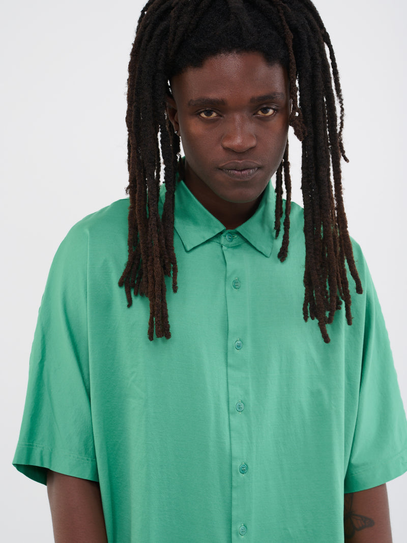 Silk Shirt (S20019-GREEN)