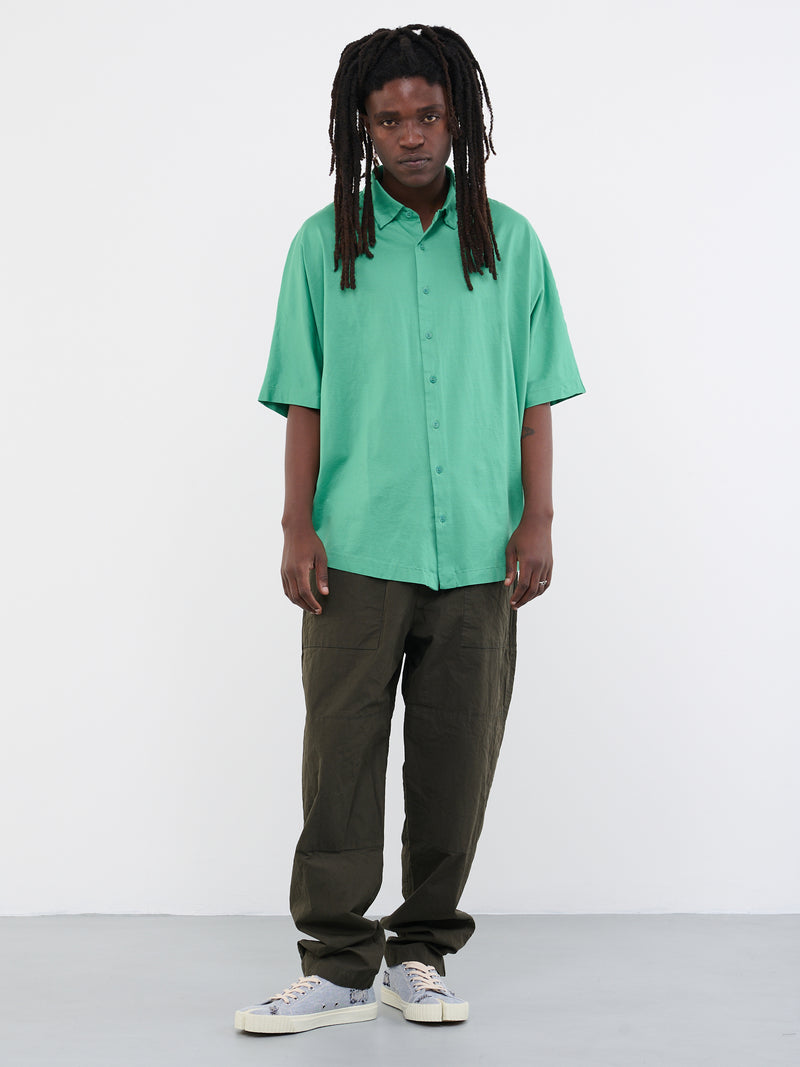 Silk Shirt (S20019-GREEN)