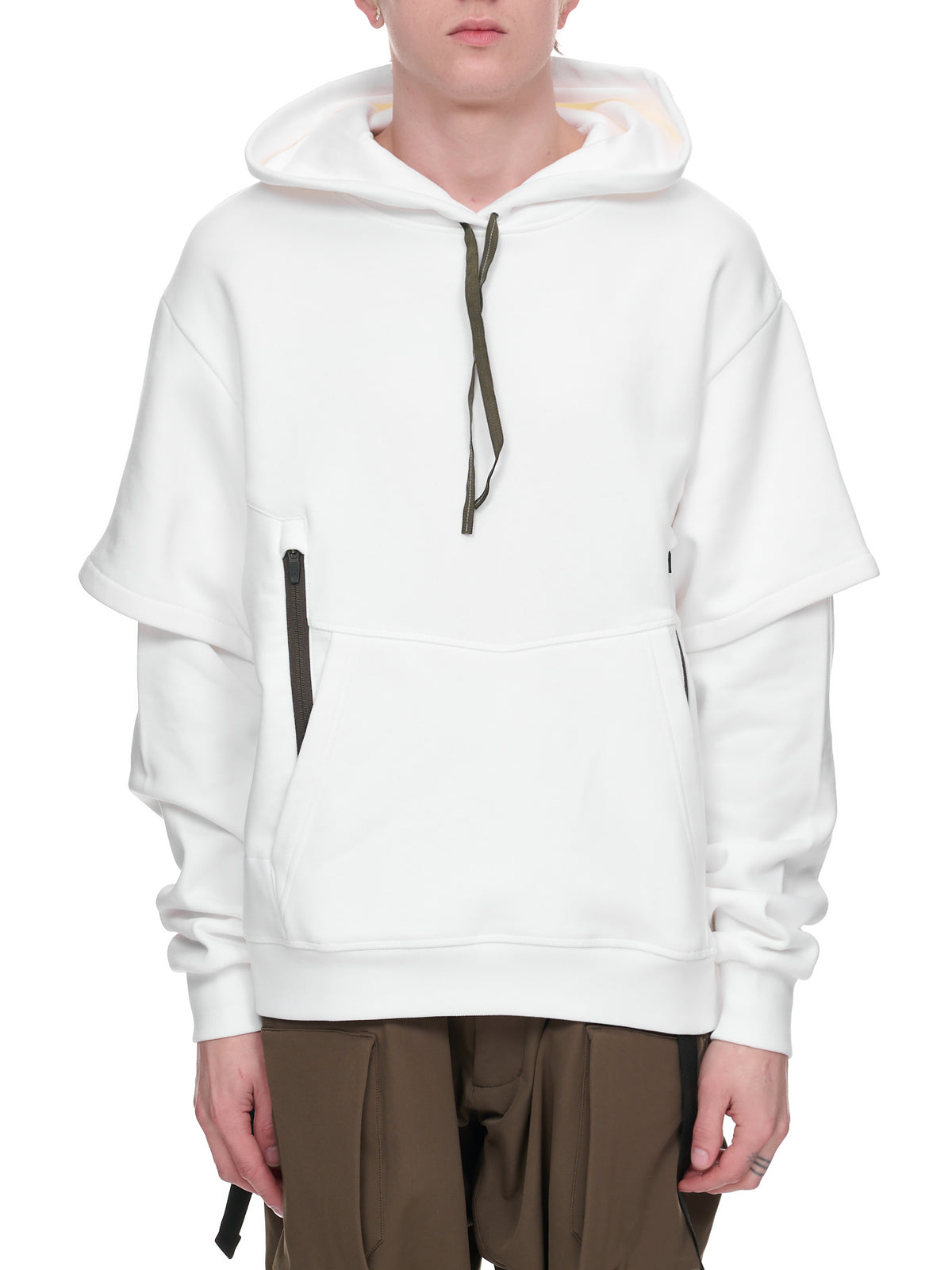 S34-PR Hooded Sweater (S34-PR-WHITE)