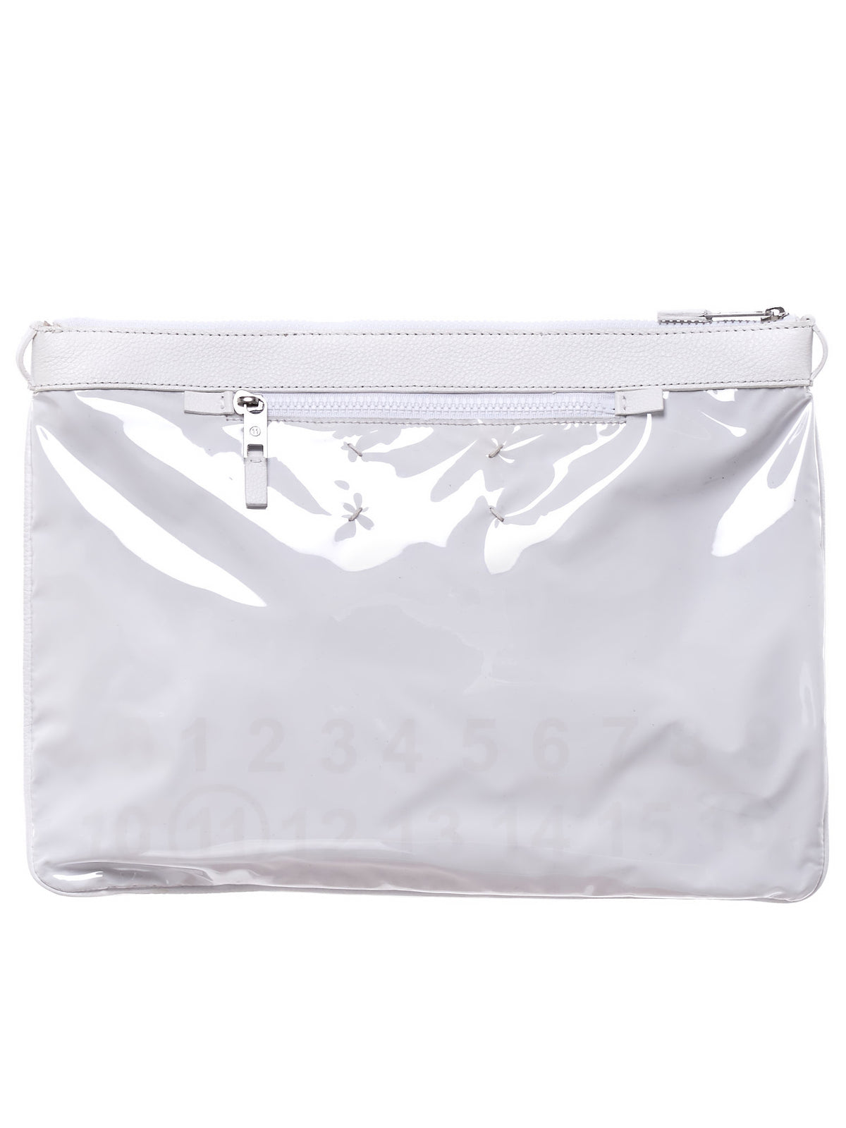 Transparent-Face Pouch (S35WF0030-WHITE)