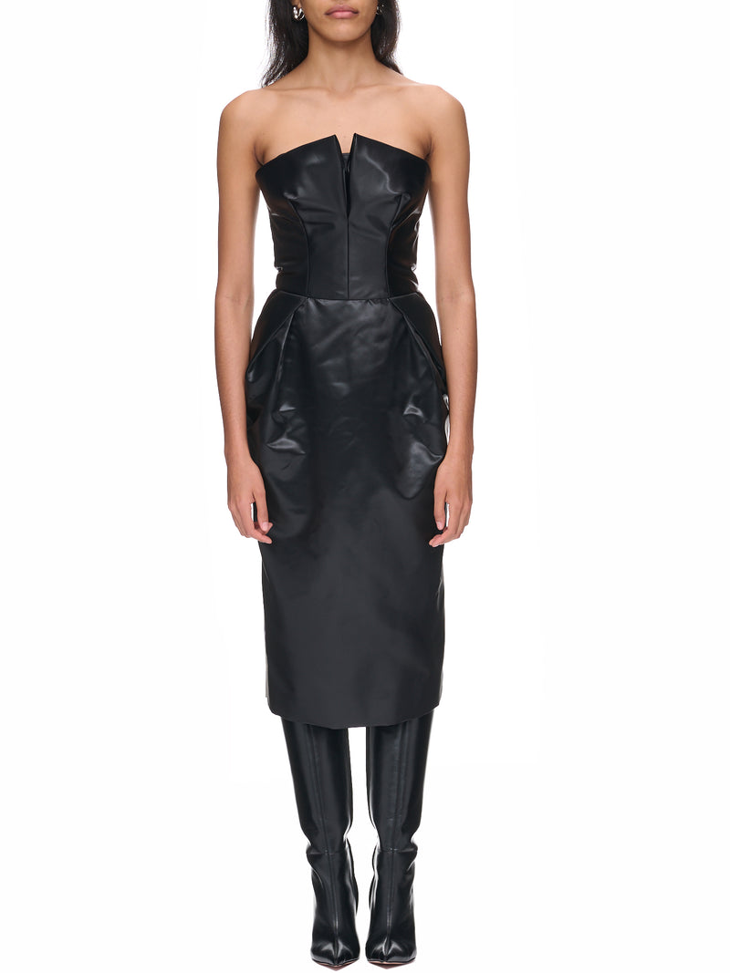 Slit Dress (S51DD0001-S60532-900-BLACK)