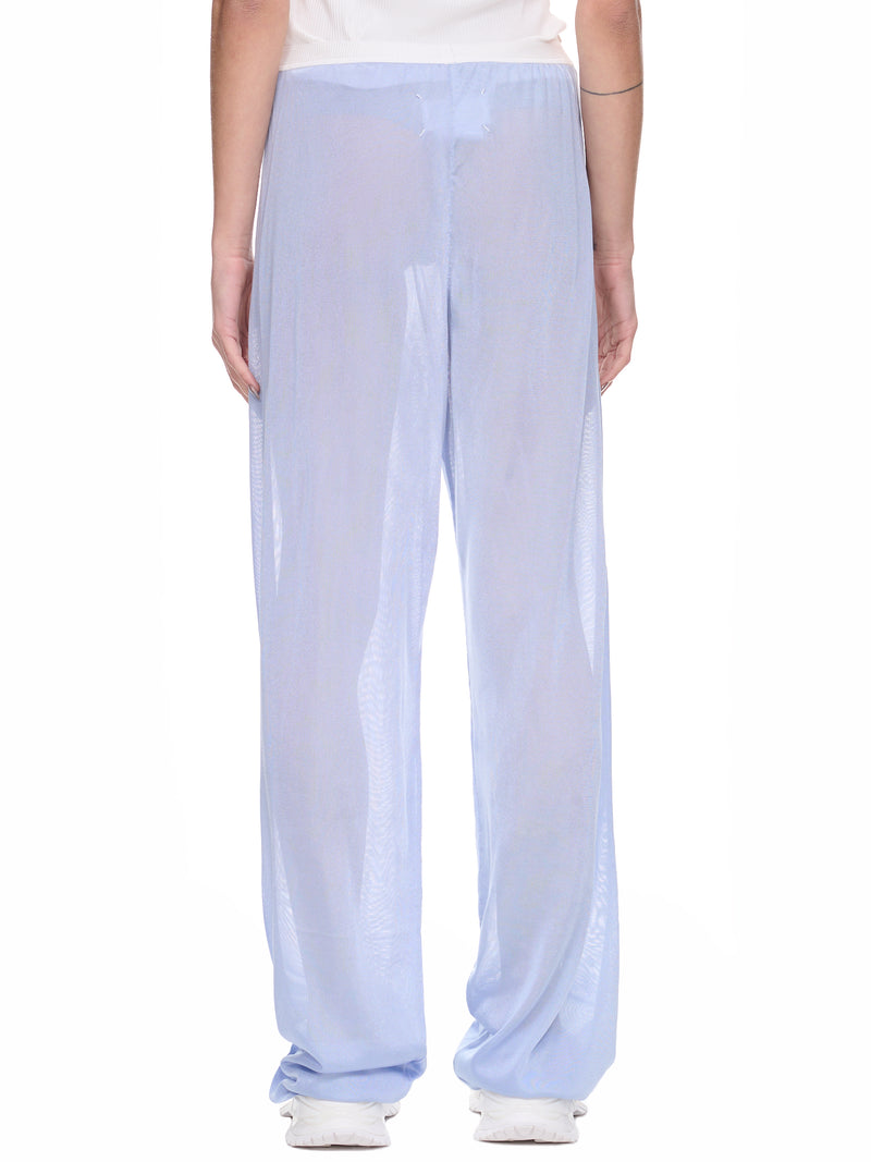 Metallic Knit Pants (S51KA0577-S18201-488-LIGHT-BLU)
