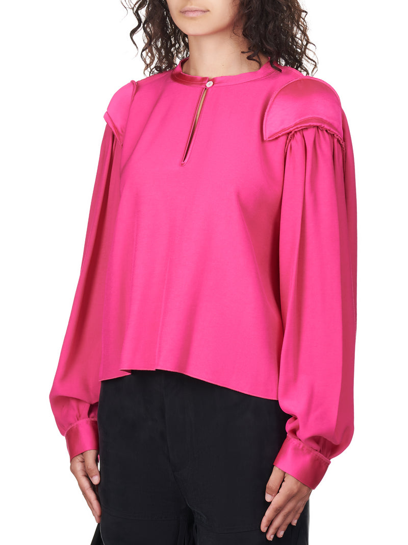 Maison Margiela MM6 Reversed Blouse | H. Lorenzo - side