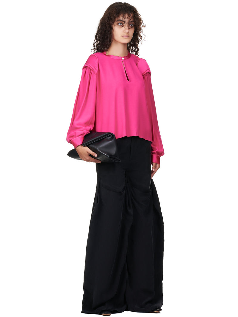 Maison Margiela MM6 Reversed Blouse | H. Lorenzo - styled