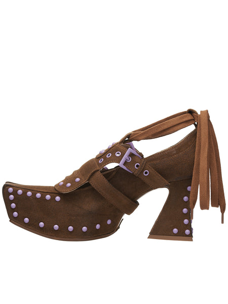 【LOULOUSEOUL】Buckle Fur Flat Shoes (Brown) UrwXJk5D9izDH5rsqrzVMU.jpg