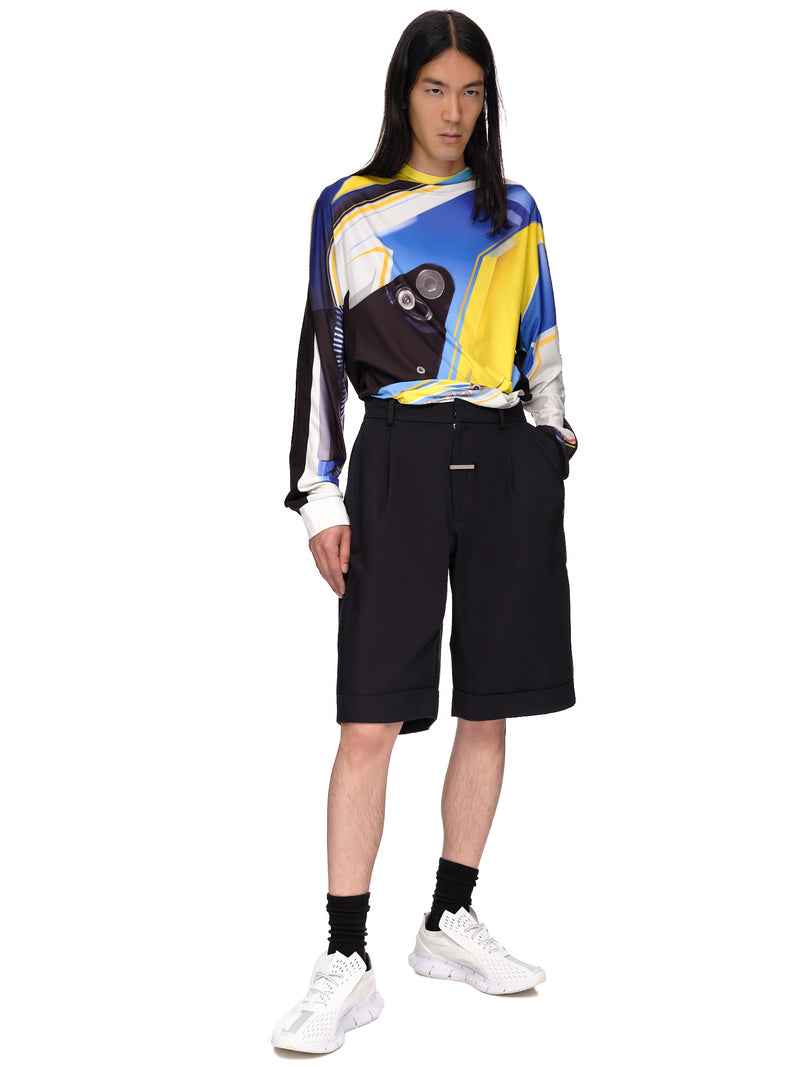 Zilver Helmet Racer Long Sleeve Shirt | H. Lorenzo - styled