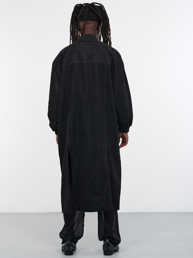 Sparkle Long Coat (TJMSS23J03-BLACK)