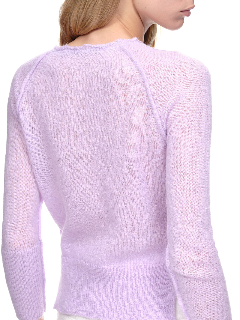 Talia Byre Cropped Cardigan | H.Lorenzo - detail