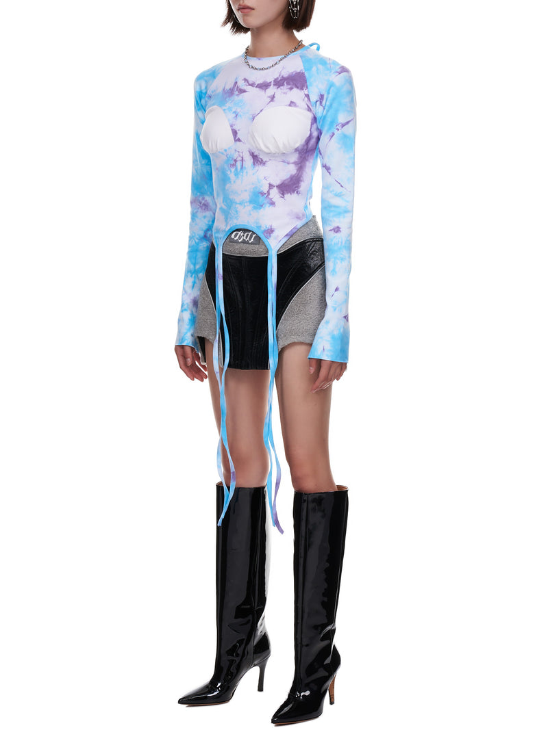 Didu Padded Bust Tie Dye Top | H. Lorenzo - side